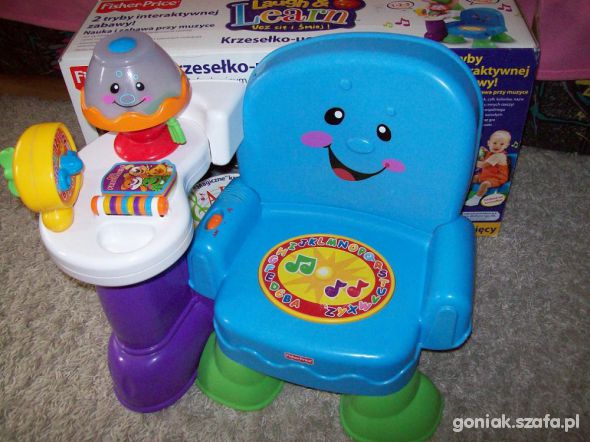 FISHER PRICE Krzesełko Uczydełko PL