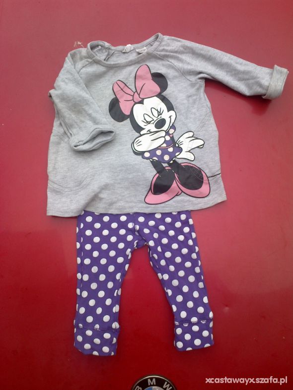 Komplecik DISNEY H&M myszka mickey