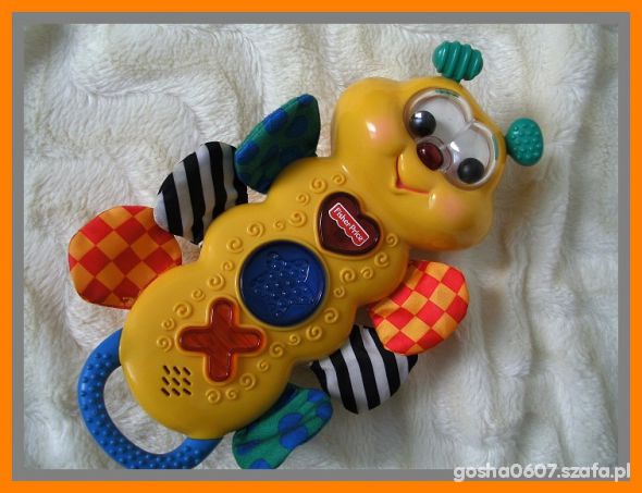 FISHER PRICE INTERAKTYWNY MUZYCZNY ROBACZEK