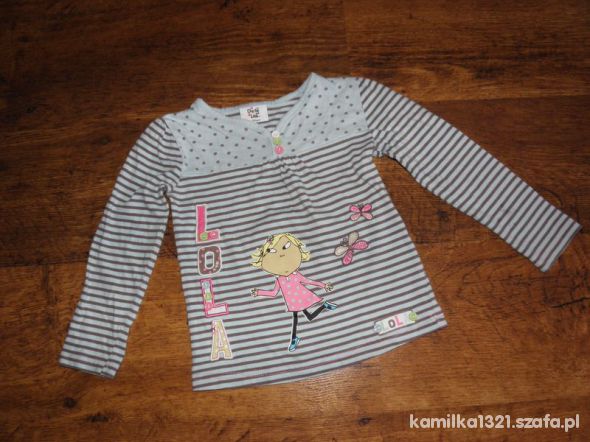 Bluzka LOLĄ TU 92 98cm długi rękaw