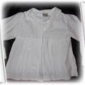biała koszula hafty odcięta pod biustem 80