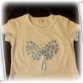 Biała bluzka bluzeczka motyl cekiny Adams 128