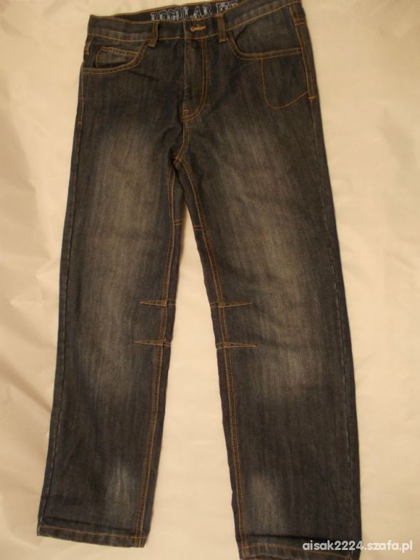 Spodnie jeansy 158cm 12 13 lat