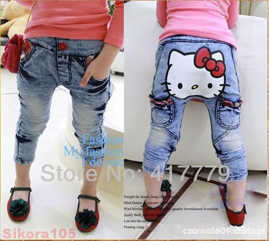 Spodnie hello kitty 104