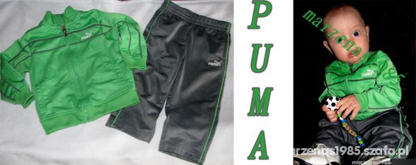 Dres puma rozm 18 mcy jak nowy