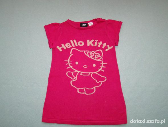 Tunika sukienka H&M hello kitty r 86 92