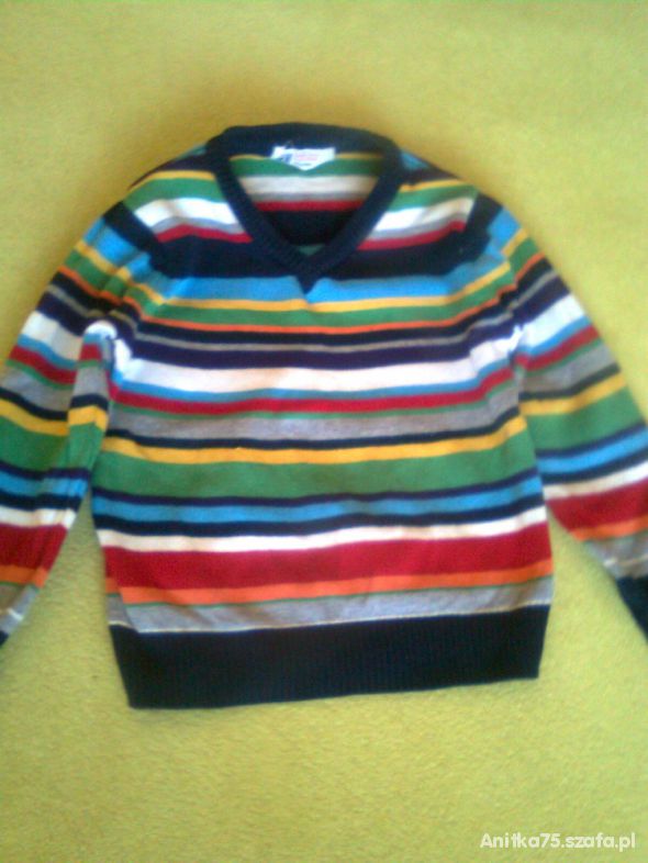 Sliczny sweterek dla chłopca H&M 12 24 mce