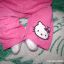 dpodnie HIM hello kitty na jesien 6 9m rozowe