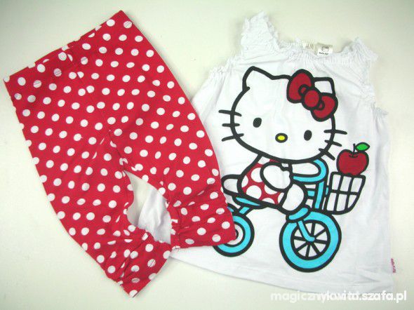 komplet HIM hello kitty rozmiar 74 80