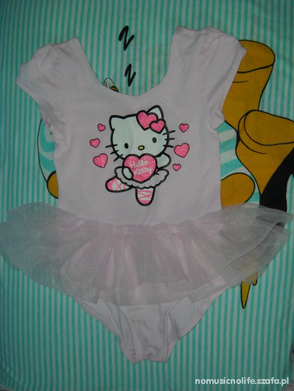 NOWA sukienka body dla dziewczynki Hello Kitty