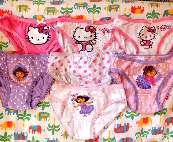 98 lub 104 Majteczki Hello Kitty i Dora