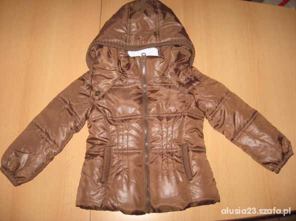 rozm 98 zara kurtka dla czarna 784