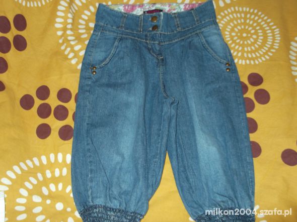 spodnie alladynki 8 9 lat