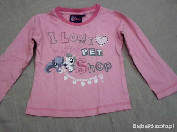 Różowa bluzeczka Pet Shop