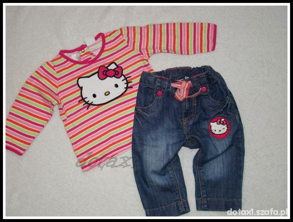 Spodenki H&M hello kitty multicolor r 68