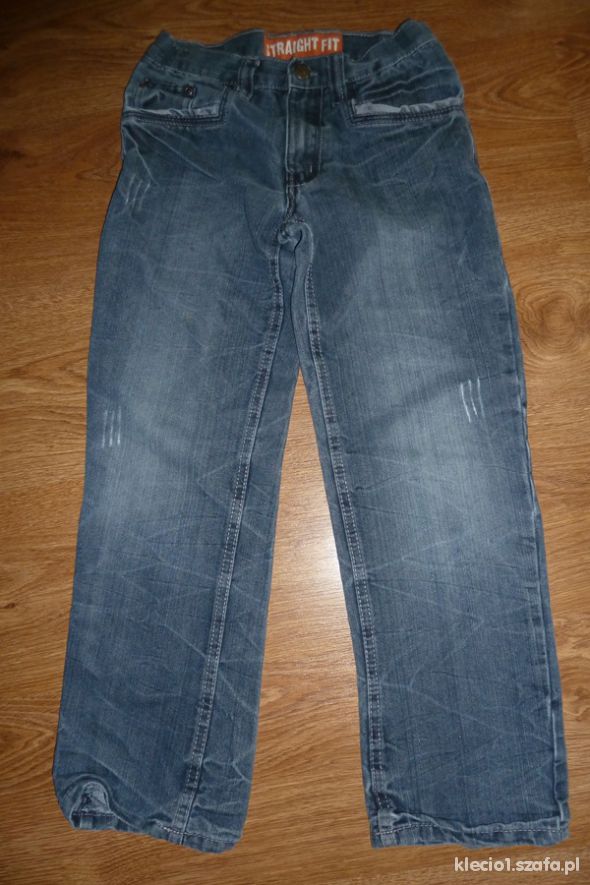 spodnie jeans 140