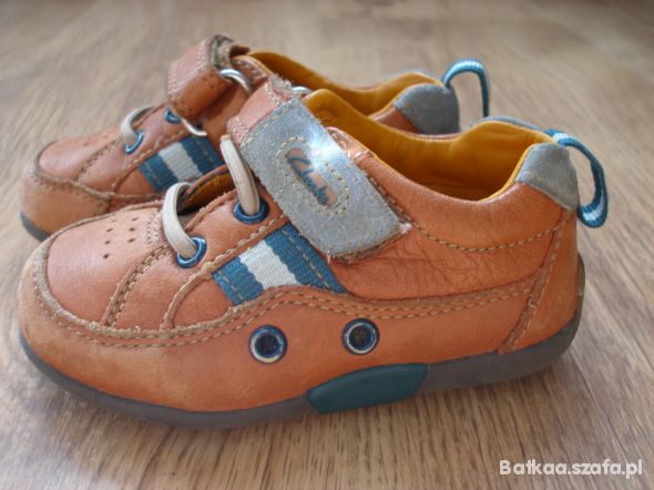 Skórzane buciki CLARKS roz 20