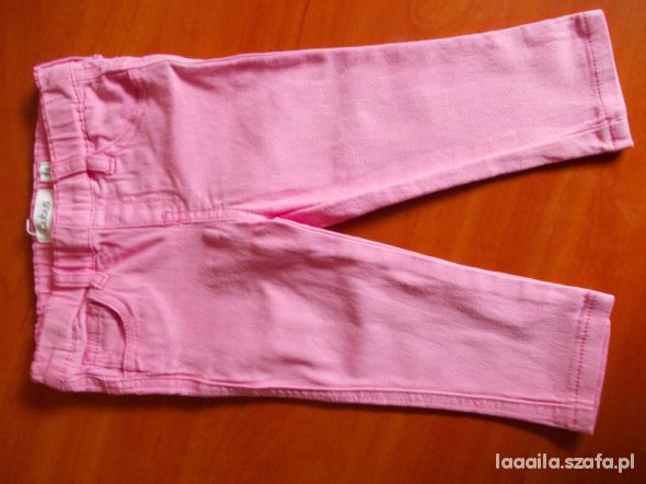 spodnie różowe cubus 74