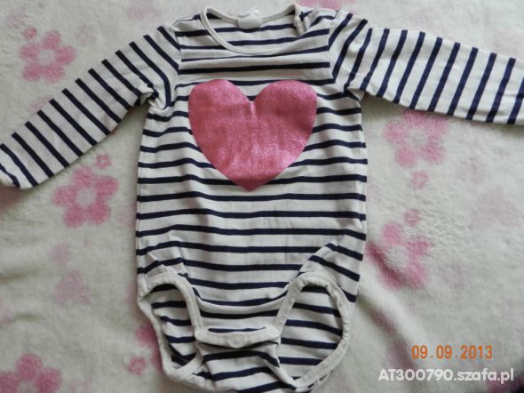 Body HM rozm 74 długi rękaw