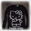 Hello Kitty czarny firmowy dłuższy sewterek