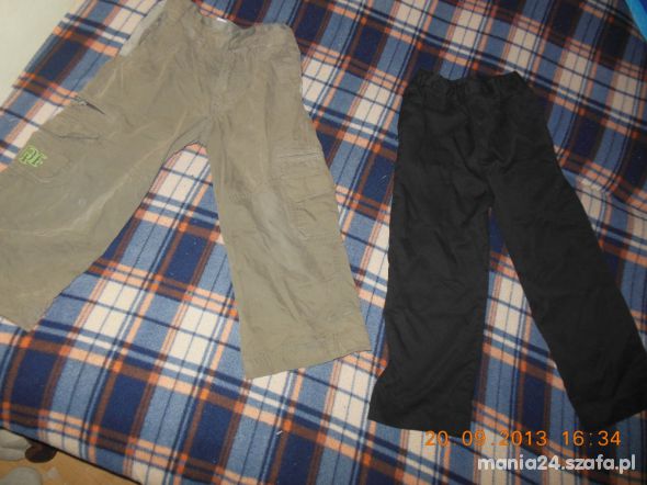 Dwie pary spodni przesylka wliczona