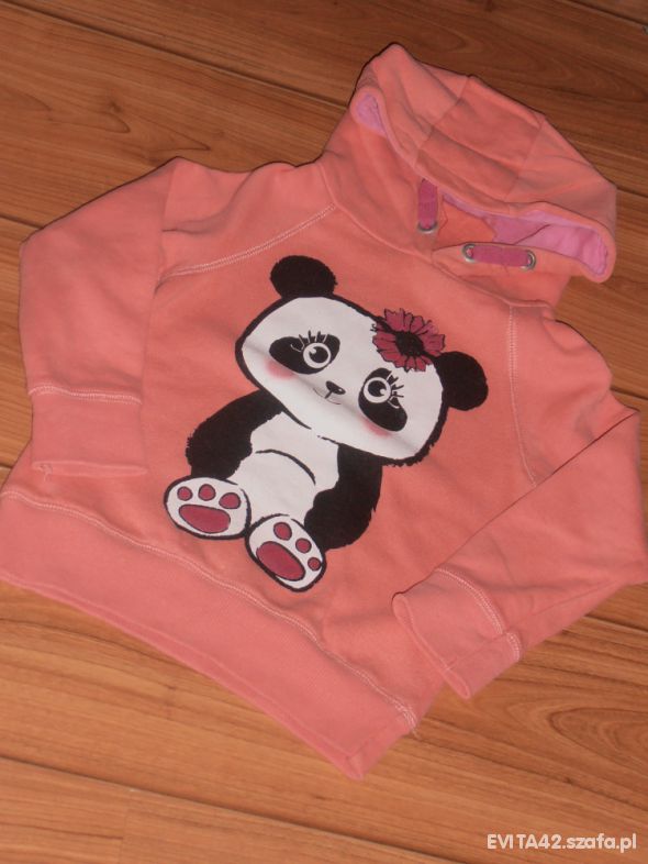 Bluza z Pandą rozm 3 do 4 latka firmy Girl2Girl