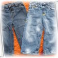 92 98 spodnie jeansowe DWIE PARY
