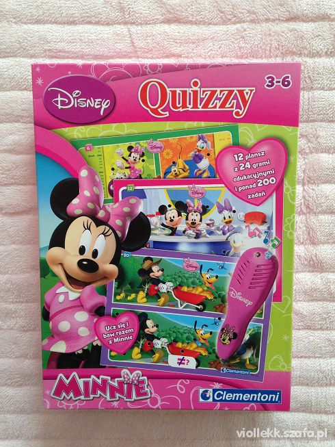 Disney Quizy Minnie Clementoni gra