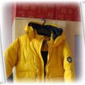 Żółta kurtka H&M 98 musztardowa