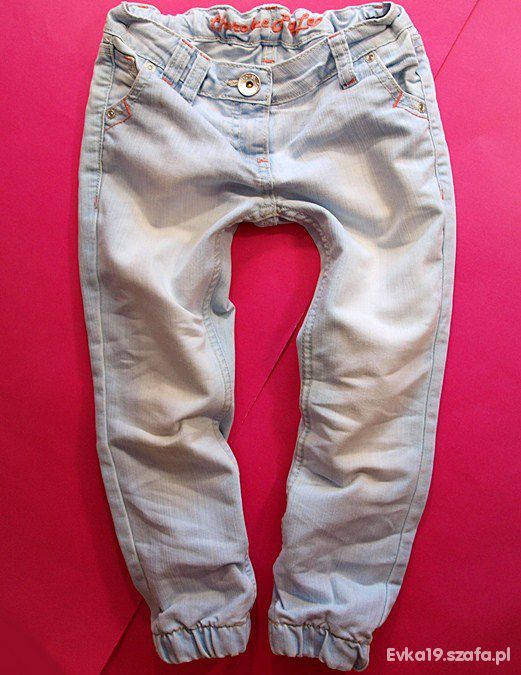 Cherokee spodnie Jeans ściągacze 116cm 5 6 lat