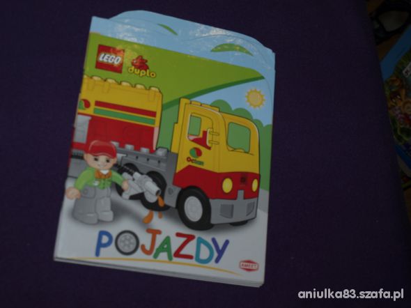 KSIĄŻECZKA Z SERII LEGO POJAZDY