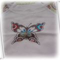 śliczna bluzeczka z motylem 98 cm