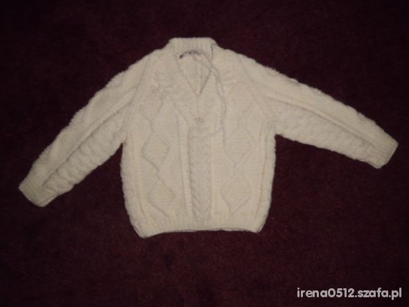 Sweter dla małego przystojniaka roz 74