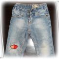 Spodnie dla dziewczynki jeansy r92