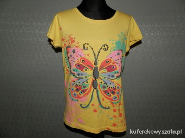 Bluzeczka z motylem