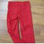 H&M elegancie elastyczne czerwone spodnie 122