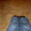 jeansy z dresowym ściągaczem