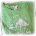 tshirt dla dziewczynki zielony h&m 152cm