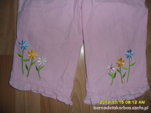 Różowe spodnie 116