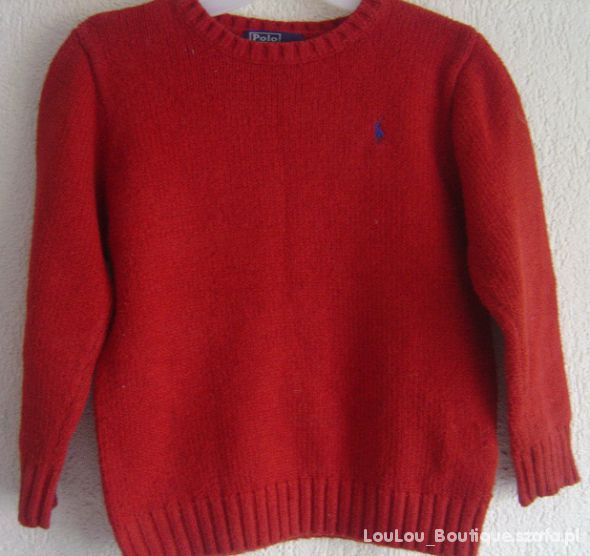 POLO RALPH LAUREN Sweterek na 6 lat