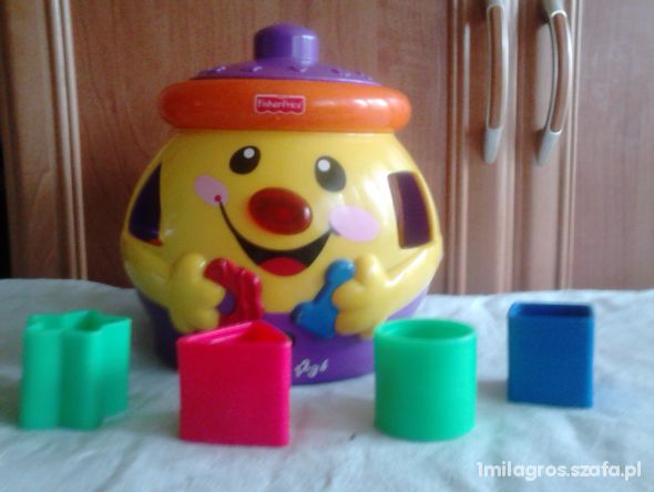 FISHER PRICE GARNUSZEK NA KLOCUSZEK