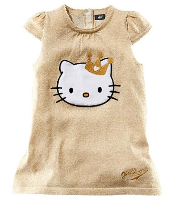 Sukienka tunika H&M hello kitty r 86 NOWA