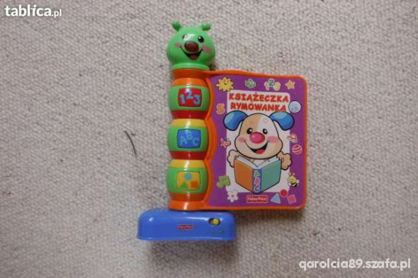 fisher price ksiazeczka rymowanka