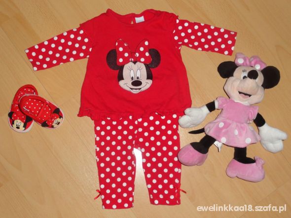 Komplet myszka minnie Disney