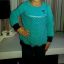 Piękna Bluza Sweterek w kropki 104 110
