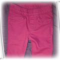 KappAhl tregginsy jeansy różowe elastyczne 86