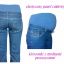 Jeansy ciążowe NISKI PANEL super fason XS M XL