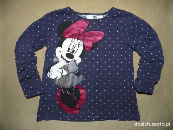 HiM piękna bluzeczka Myszka Minnie 98 do 104 cm