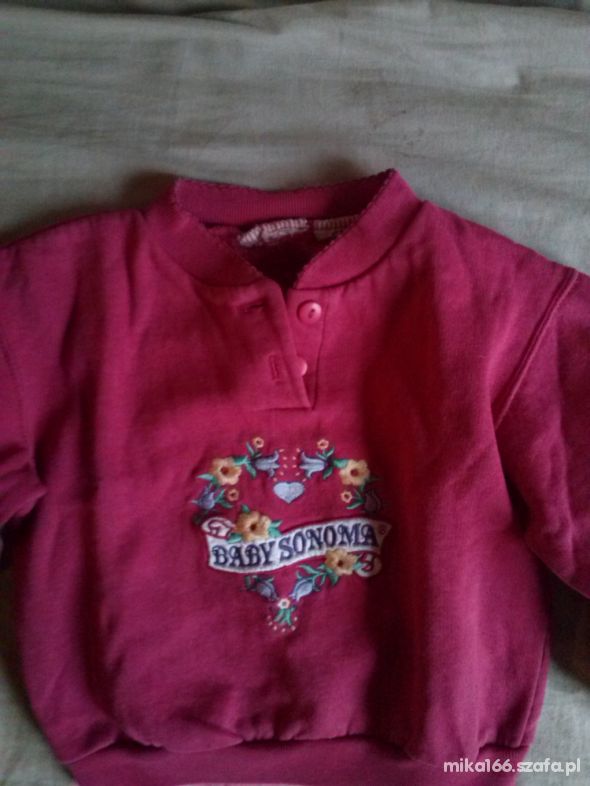 Bluza bluzeczka różowa dla dziewczynki