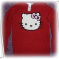 Sweterek H&M Hello Kitty na Święta czerwony 110 cm